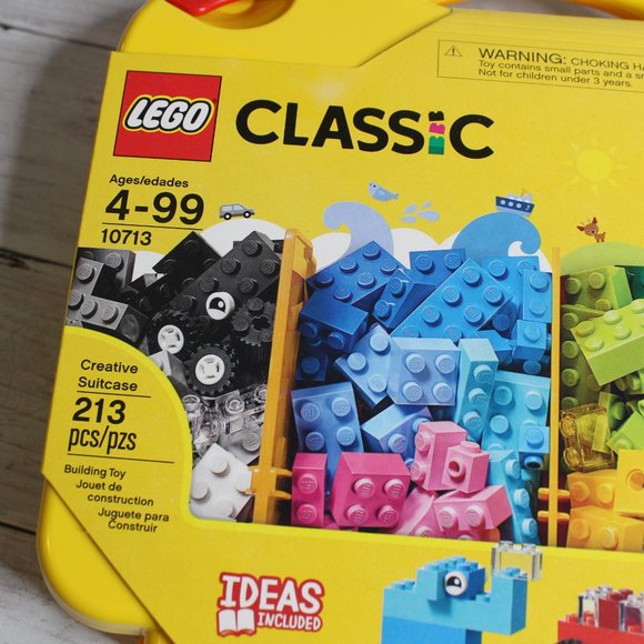 Amazon.com: LEGO Classic Creative Suitcase 10713 - Includes   Classic Bring Along Creative Suitcase Bricks Set